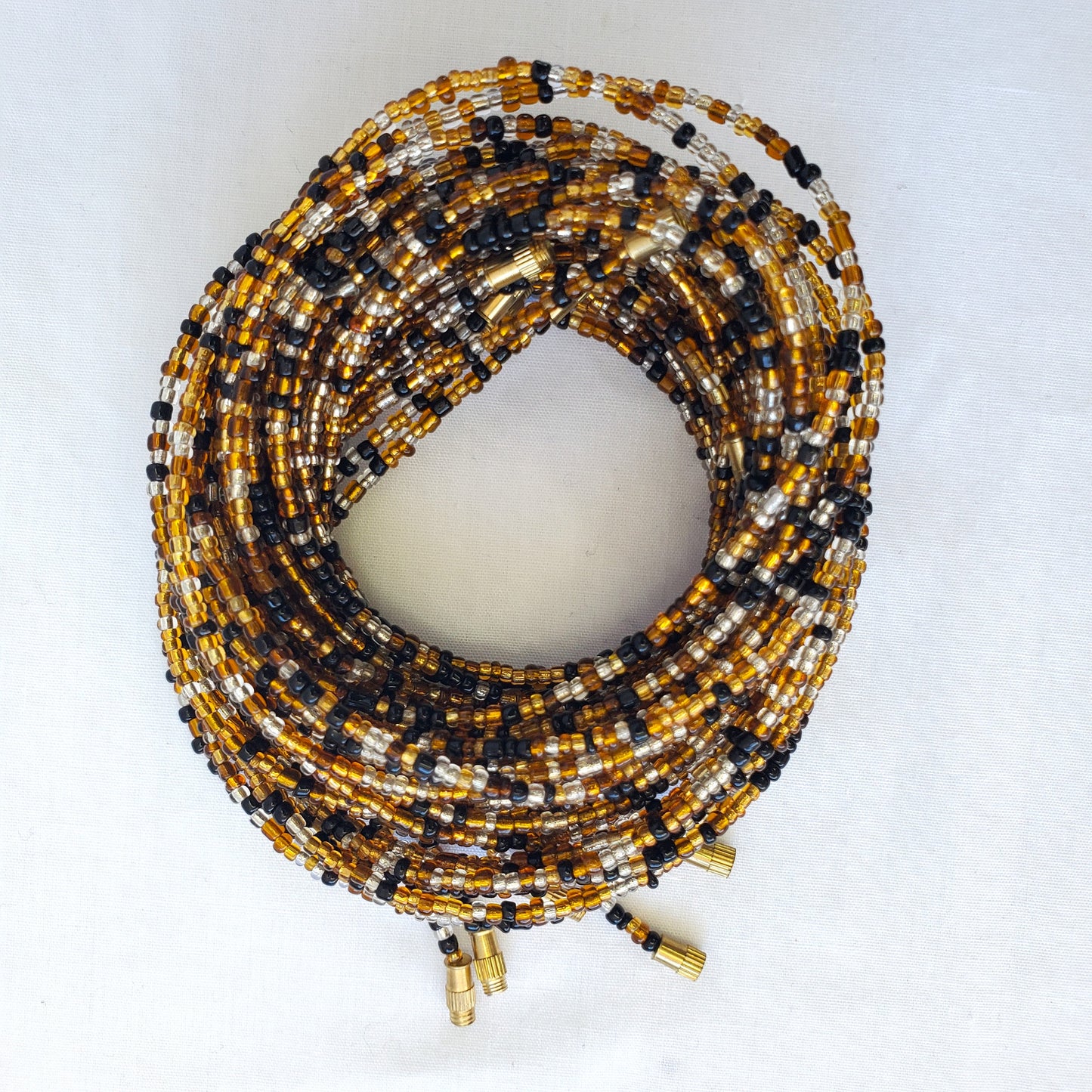Grounding Barrel Clasp Waist Beads