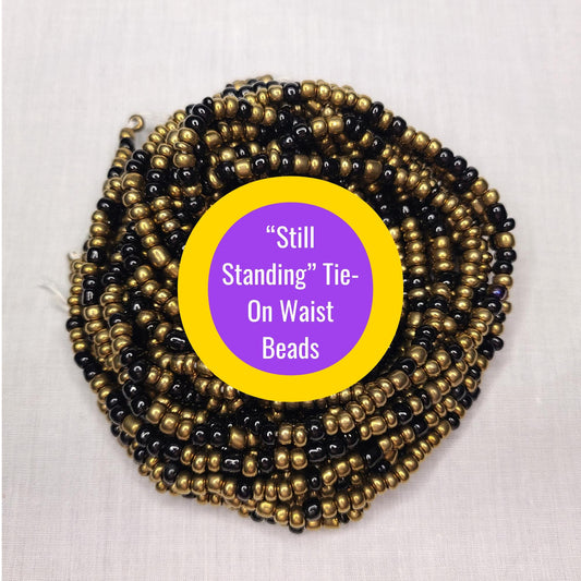 Still Standing Tie-On Waist Beads  Strength, Resilience & Protection