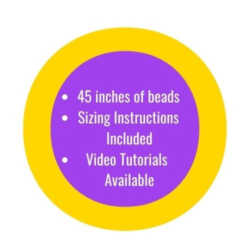 Fertility Tie-On African Waist Beads