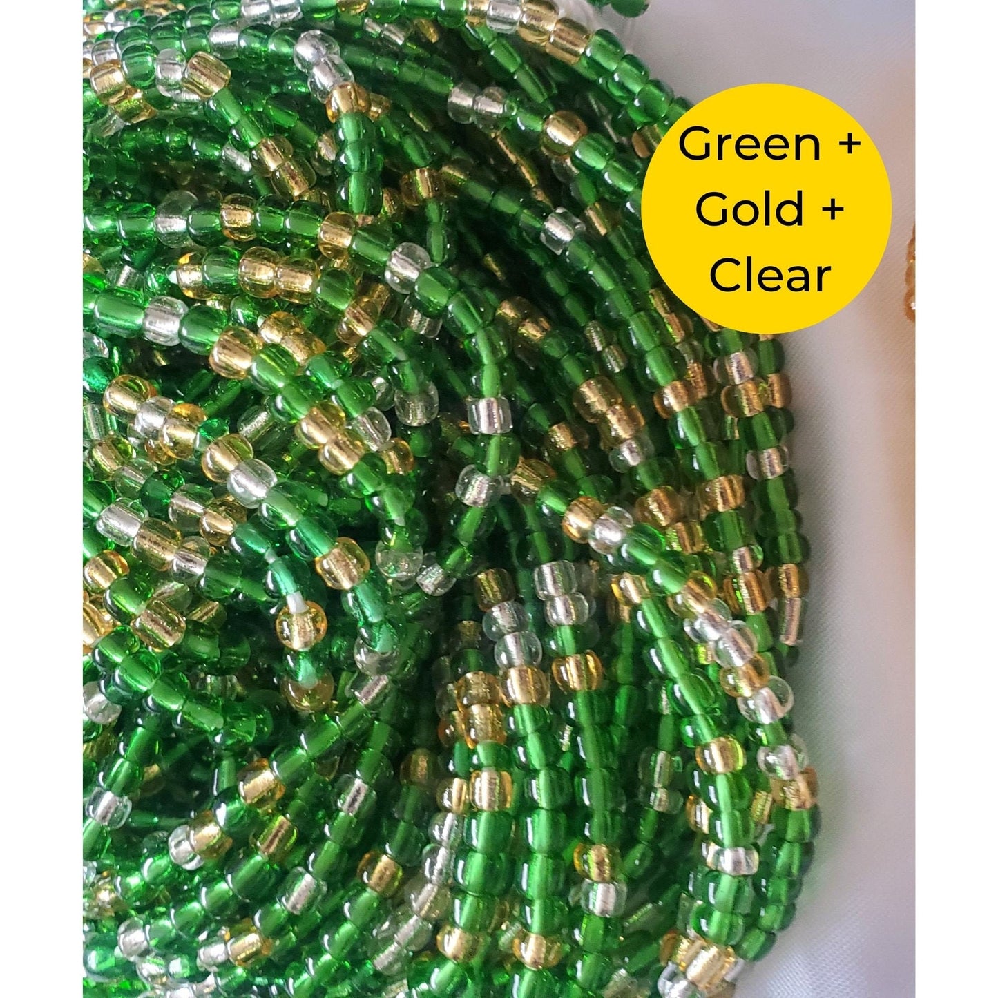 Money Manifestation Tie-On African Waist Beads
