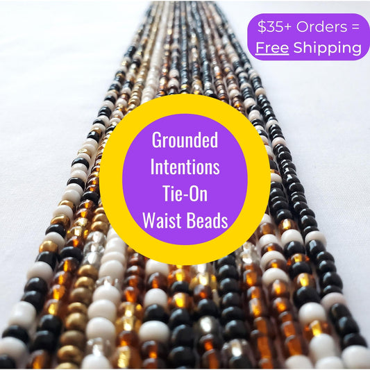 Grounded Intentions Tie-On Waist Beads