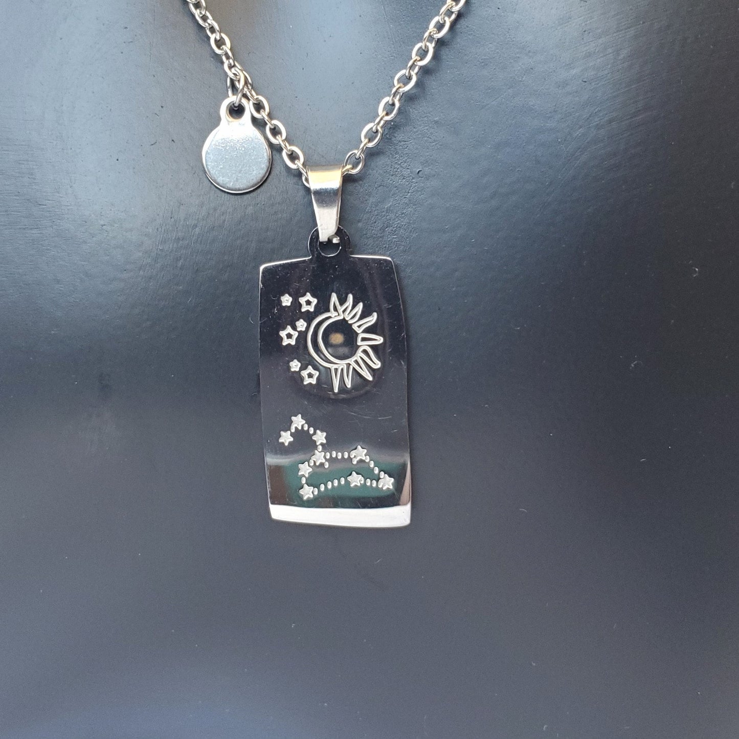 Zodiac Tarot Card Necklaces