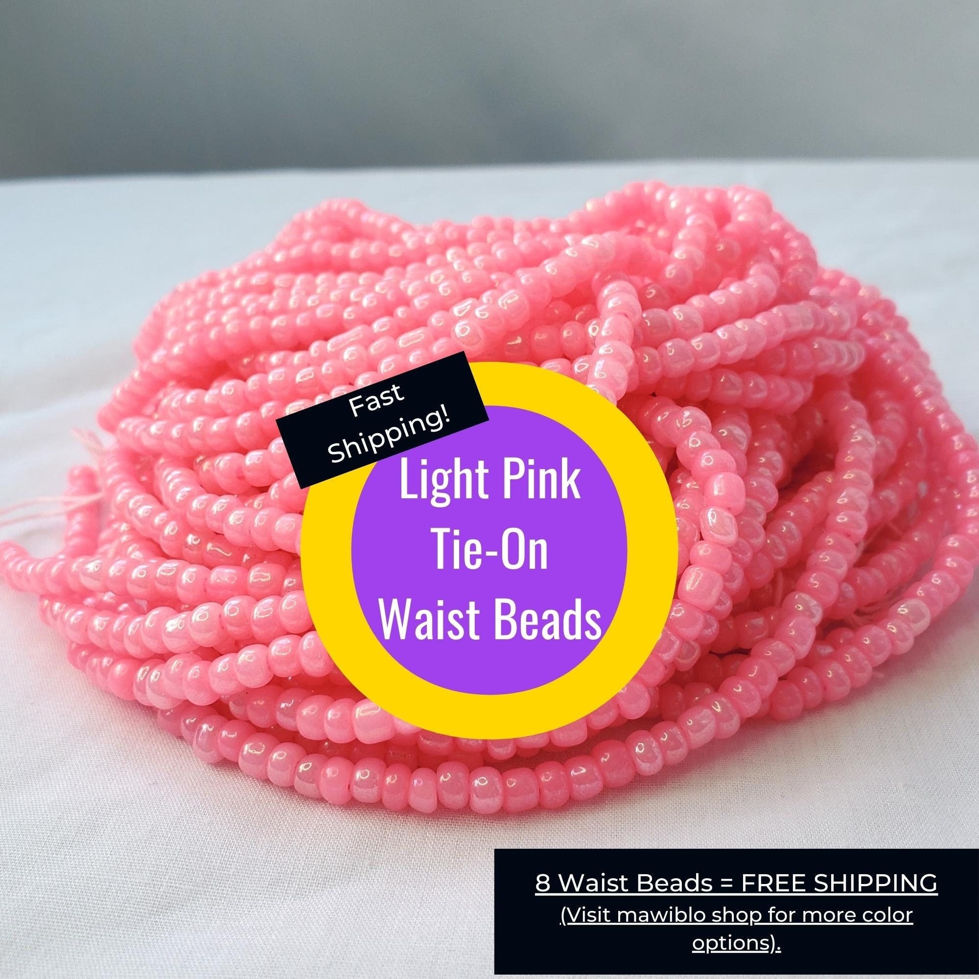 Light Pink Waist Beads – mawiblo