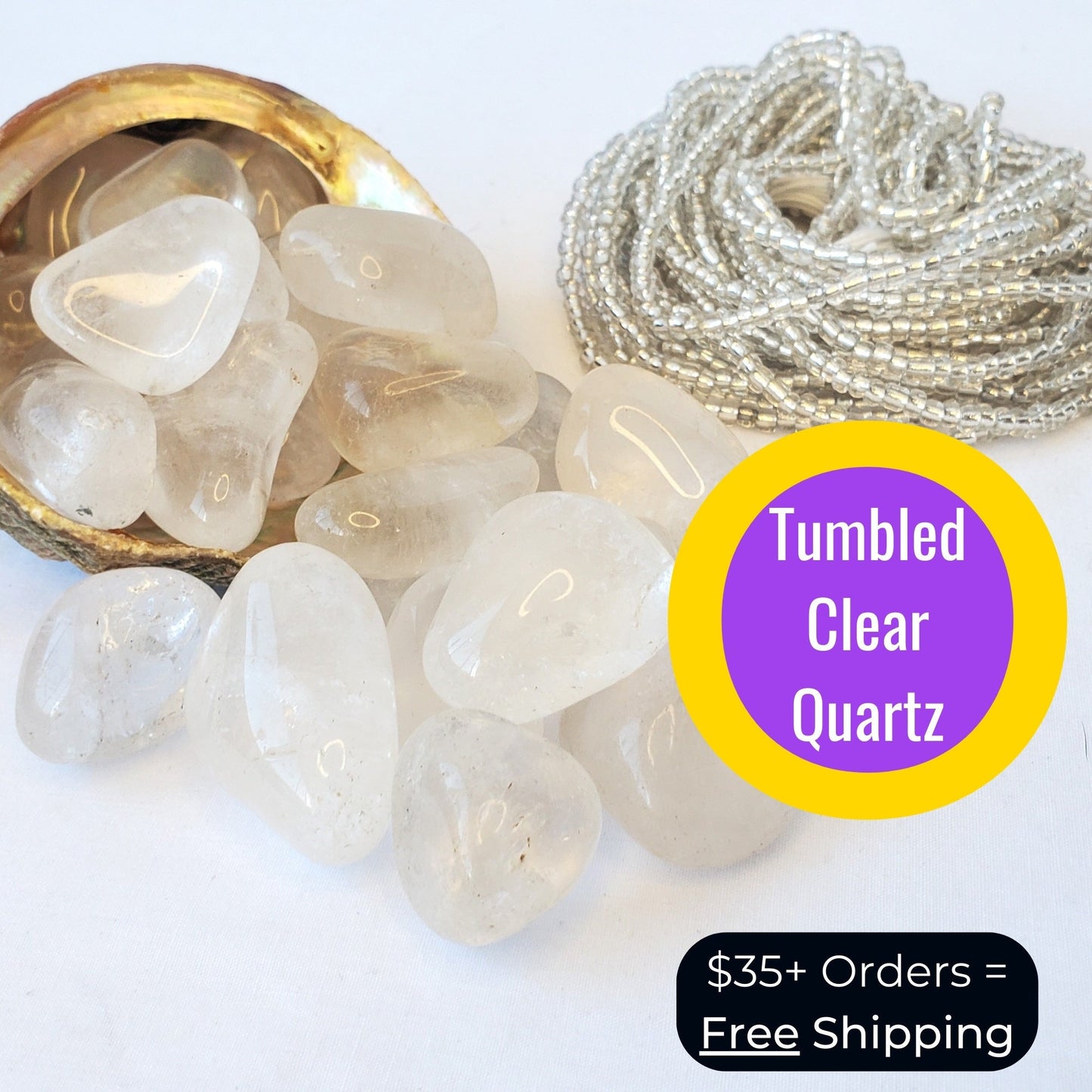 Tumbled Clear Quartz