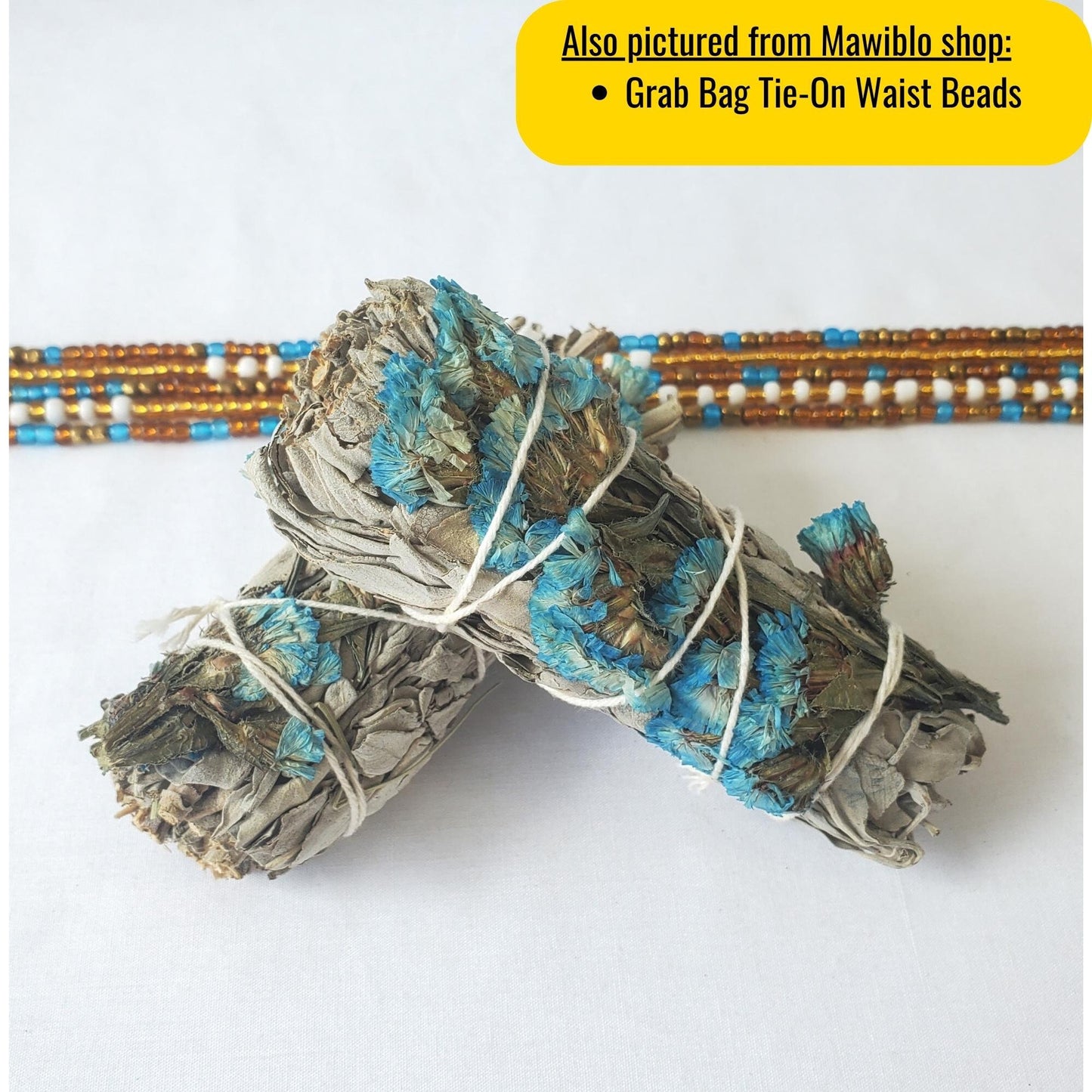 Blue Sinuata Sage Smudge Sticks