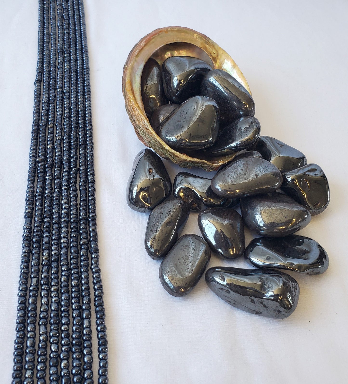 Tumbled Hematite